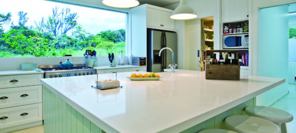 Kitchen Quartz Colors Pure White 1141 Countertop