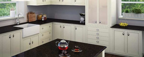 Kitchen With Quartz Colors Woodlands 6338 Countertop
