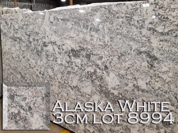 Granite Alaska White (3CM Lot 8994) Countertop Sample