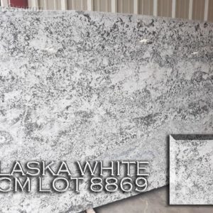 Granite Alaska White (3CM Lot 8869) Countertop Sample