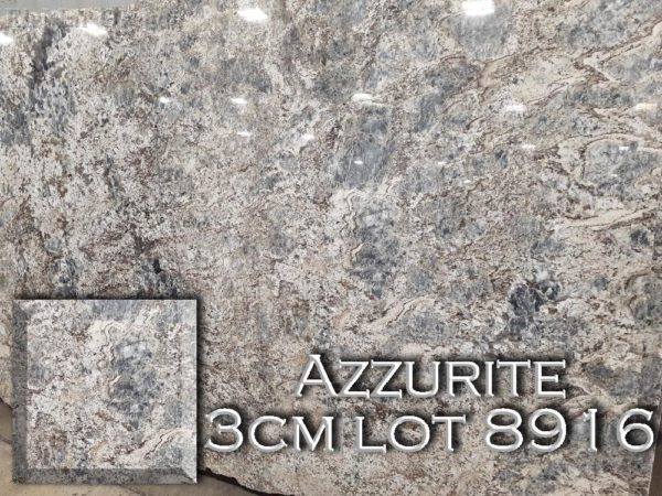 Granite Azzurite (3CM Lot 8916) Countertop Sample