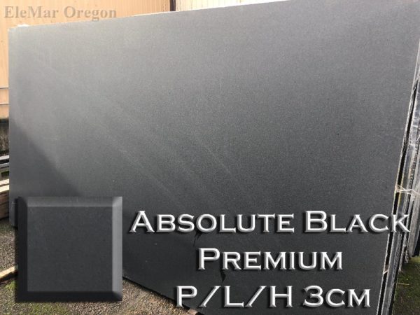 Granite Absolute Black Premium (P/L/H 3CM) Countertop Sample