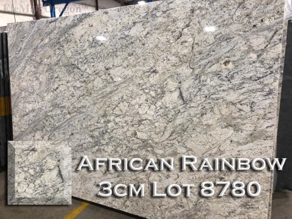 Granite African Rainbow (3CM Lot 8780) Countertop Sample