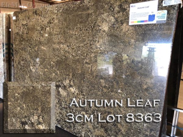 Granite Autumn Leaf (3CM Lot 8363) Countertop Sample