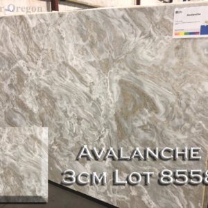 Marble Avalanche Marble (3CM Lot 8558) Countertop Sample
