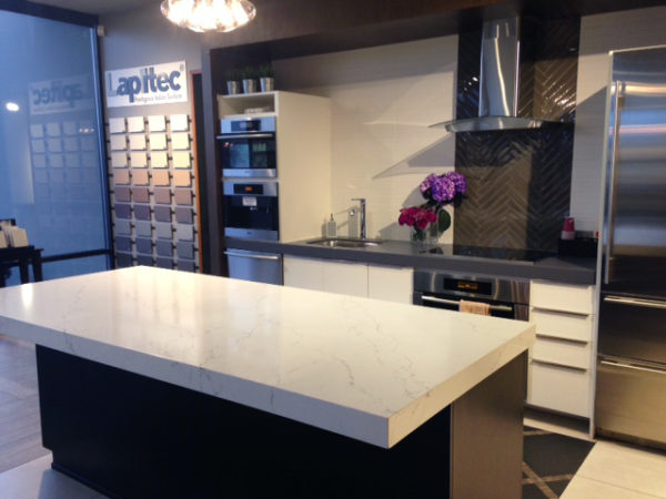 Kitchen With Natural Avenza Countertop