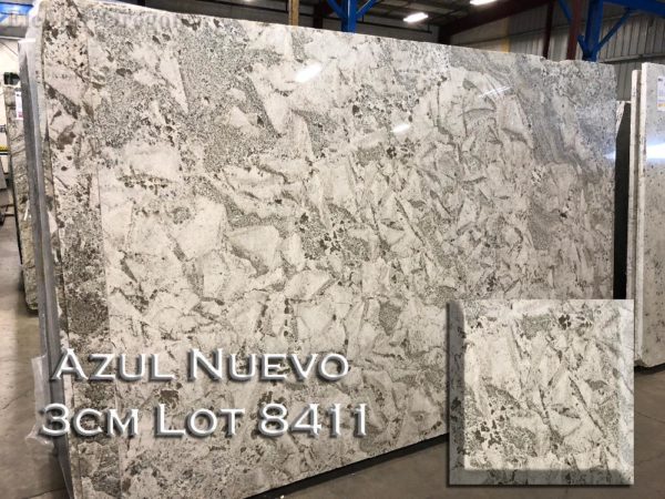 Granite Azul Nuevo (3CM Lot 8411) Countertop Sample