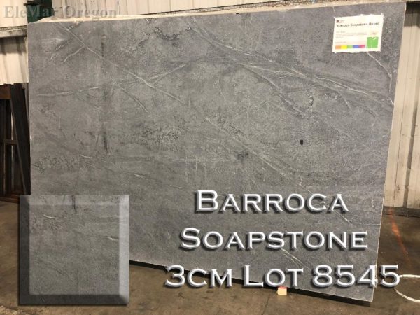 Soapstone Barroca Soapstone (3CM Lot 8545) Countertop Sample