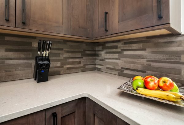Kitchen With Natural Cendre Countertop