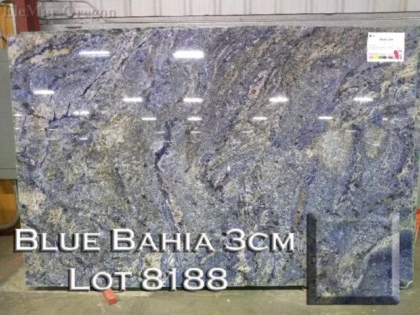 Granite Blue Bahia (3CM Lot 8188) Countertop Sample