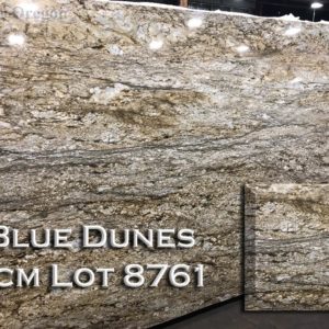 Granite Blue Dunes (3CM Lot 8761) Countertop Sample