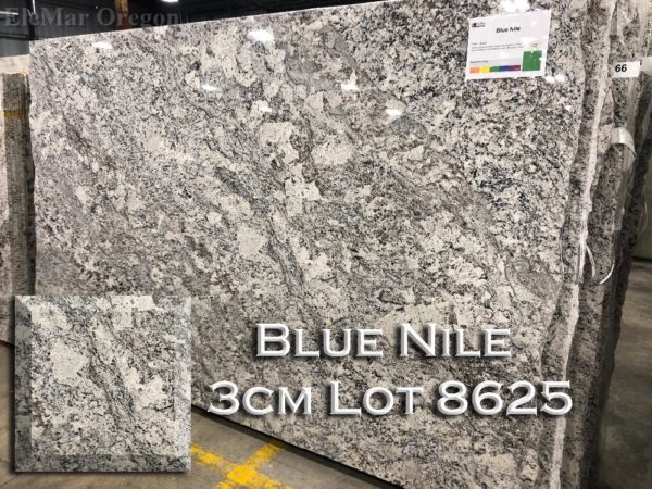 Granite Blue Nile (3CM Lot 8625) Countertop Sample