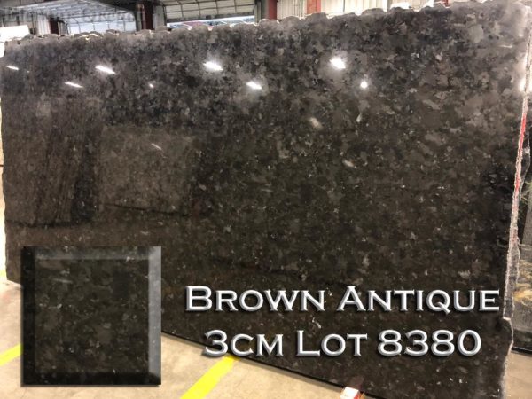 Granite Brown Antique (3CM Lot 8380) Countertop Sample
