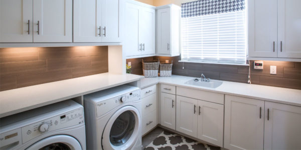 Laundry Room With Classic Celeste Countertop