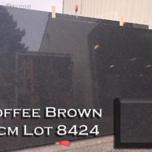 Granite Coffee Brown (3CM Lot 8424) Countertop Sample