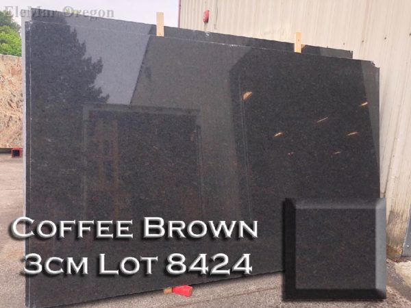 Granite Coffee Brown (3CM Lot 8424) Countertop Sample