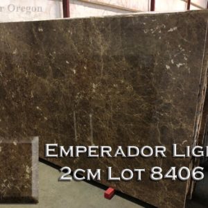 Marble Emperador Light (3CM Lot 8406) Countertop Sample