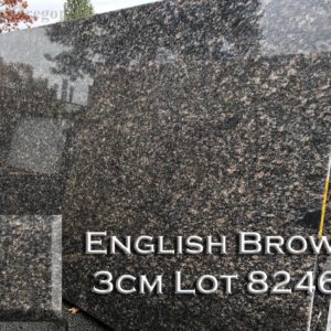 Granite English Brown (3CM Lot 8246) Countertop Sample