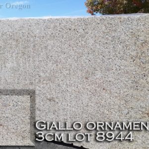 Granite Giallo Ornamental (3CM Lot 8944) Countertop Sample
