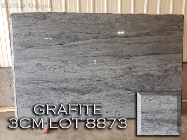 Quartzite Grafite (3CM Lot 8873) Countertop Sample