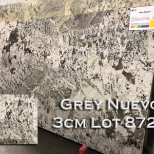 Granite Grey Nuevo (3CM Lot 8723) Countertop Sample