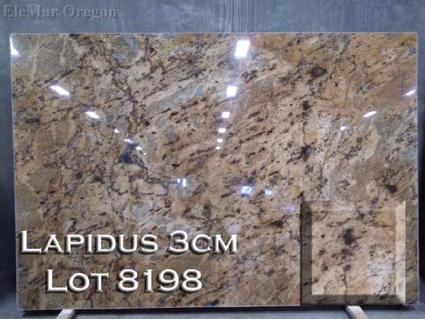 Granite Lapidus (3CM Lot 8198) Countertop Sample