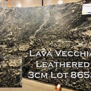 Granite Lava Vecchia Leathered (3CM Lot 8653) Countertop Sample