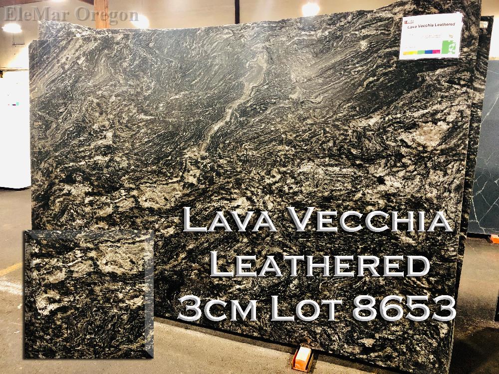Lava Vecchia Leathered 3cm Lot 8653 3cm Stone Modernity
