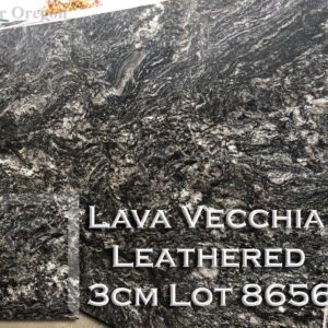 Granite Lava Vecchia Leathered (3CM Lot 8656) Countertop Sample