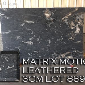 Granite Matrix Leath (3CM  Lot 8891) Countertop Sample