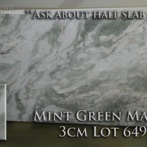 Marble Mint Green Marble (3CM Lot 6495) Countertop Sample