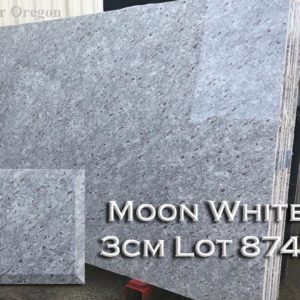 Granite Moon White (3CM Lot 8742) Countertop Sample