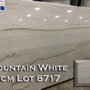 Quartzite Mountain White Quartzite (3CM Lot 8717) Countertop Sample