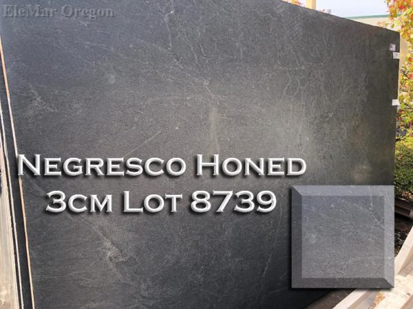 Granite Negresco Honed (3CM Lot 8739) Countertop Sample