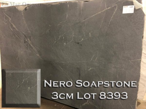 Soapstone Nero Soapstone (3CM Lot 8393) Countertop Sample