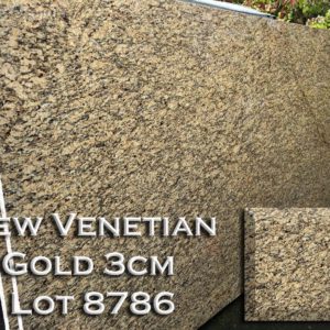 Granite New Venetian Gold (3CM Lot 8785) Countertop Sample