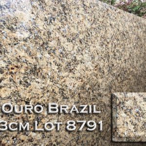Granite Ouro Brazil (3CM 8791) Countertop Sample