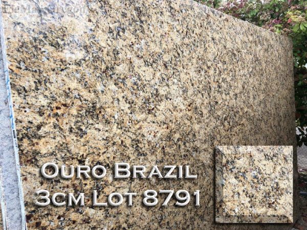 Granite Ouro Brazil (3CM 8791) Countertop Sample