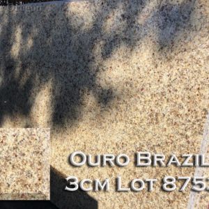 Granite Ouro Brazil (3CM Lot 8753) Countertop Sample