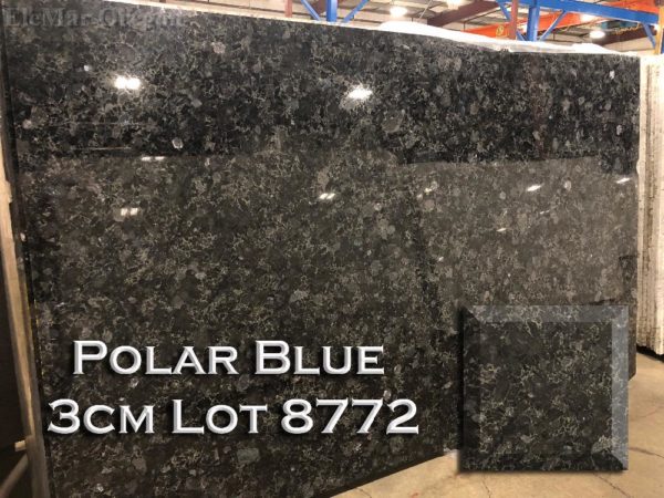 Granite Polar Blue (3CM Lot 8772) Countertop Sample