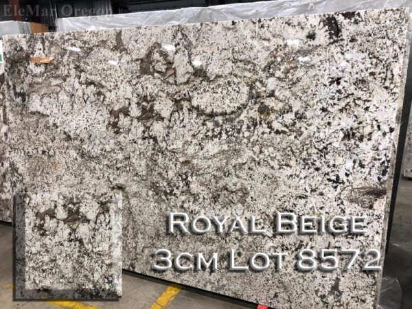 Granite Royal Beige (3CM Lot 8572) Countertop Sample