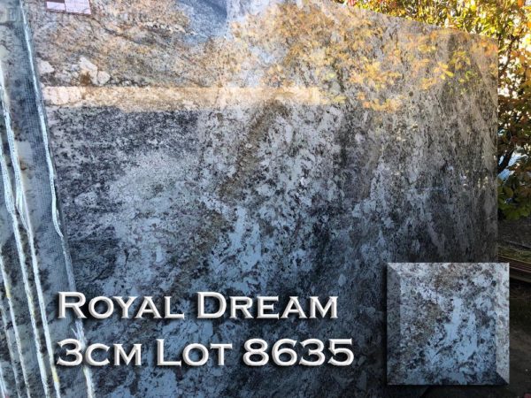 Granite Royal Dream (3CM Lot 8635) Countertop Sample