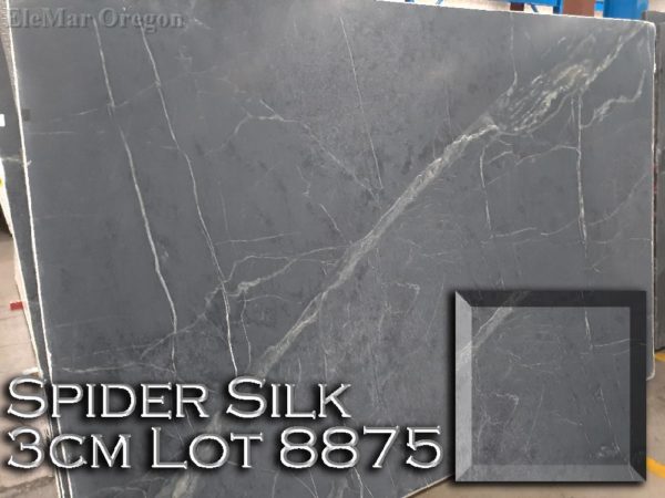Soapstone Spider Silk Soapstone (3CM Lot 8875) Countertop Sample