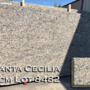 Granite Santa Cecilia (3CM Lot 8482) Countertop Sample