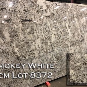 Granite Smokey White (3CM Lot 8372) Countertop Sample
