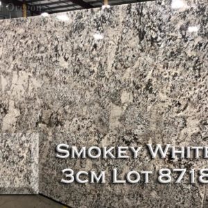 Granite Smokey White (3CM Lot 8718) Countertop Sample