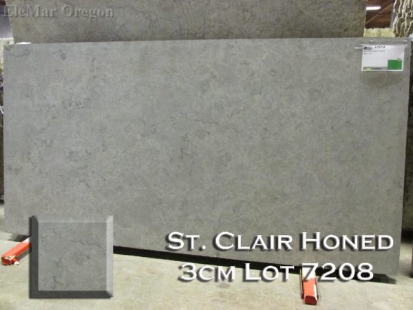 Marble St. Clair Honed Limestone (3CM Lot 7208) Countertop Sample