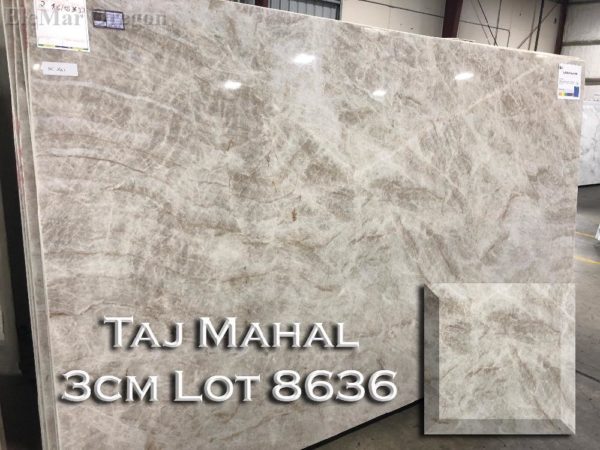 Quartzite Taj Mahal Quartzite (3CM Lot 8636) Countertop Sample