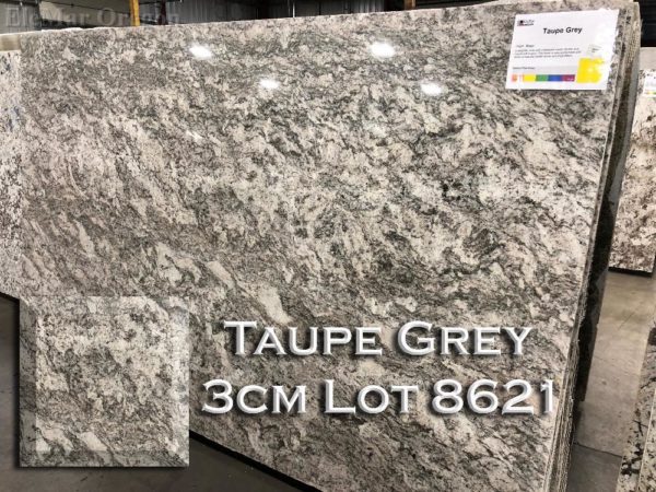 Granite Taupe Grey (3CM Lot 8621) Countertop Sample