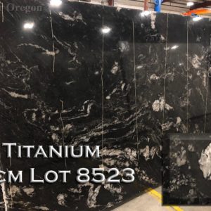 Granite Titanium (3CM Lot 8523) Countertop Sample